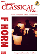 cover Favorite Classical Melodies Horn in F BK/CD cover
